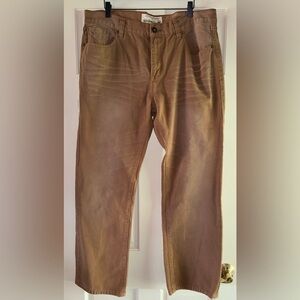 Ecko Canvas Tan Work Pants Vintage 90’s Size 38 x 30